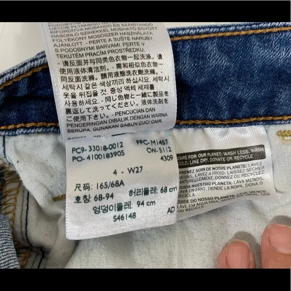 Jeans Levi’s Strauss  short jeans. - Picture 4 of 5